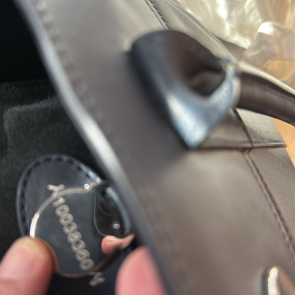 Mulberry Navy Leather Handbag - Picture 12 of 13